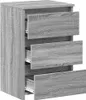 vidaXL Noční stolky 2 ks. Grey Sonoma 40x35x62,5 cm výrobek Náhled obrázku produktu 4