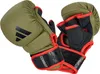 adidas Combat 50 Sparring Grappling Handschuh – Armeegrün Produktbild-Vorschau 1