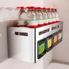 Küchen-Gewürzregal, Aufbewahrungsregal mit Löffel, Schrank- Produktbild-Vorschau 3