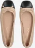 Unisa BELLE_NS SKIN/BLK, Ballerina in Beige für Damen, Produktbild-Vorschau 3