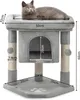 lionto Arbre à chat pour chats 60 cm, avec grotte Voir les images du produit 5