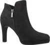 A studio shot of a single black ankle boot. Produktbild-Vorschau