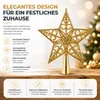 Topstuk voor kerstboom, kerstboomtop, opzetstuk voor Productafbeelding-voorbeeld 3
