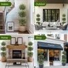 Set van 2 kunstplanten: Olijfboom, levensechte plant in Productafbeelding-voorbeeld 4