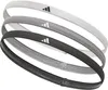 Adidas Hairbands - White, Grey, Black Produktbild-Vorschau 3