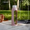 Bouteille en verre Wessper avec housse en silicone – 0,5 L Voir les images du produit 5
