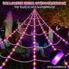 Halloween Decorations 250 LEDs Spider Web,59 Zoll Halloween Produktbild-Vorschau 6