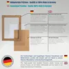 Bilderrahmen Nussbaum Collage20 nach Maß Holz M2016, Produktbild-Vorschau 5