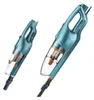 Two views of a teal cordless stick vacuum cleaner against a white background. Náhľad obrázku produktu
