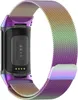 Pre Fitbit Charge 6 / 5 kovový oceľový náramok s Náhľad obrázku produktu 2