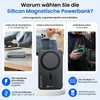 Siltcon® MagSafe Powerbank 10000mAh – 15W kabellos – 22,5W Produktbild-Vorschau 2