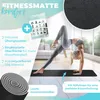 KESSER® Gymnastikmatte mit Tragegurt rutschfest TPE Produktbild-Vorschau 2