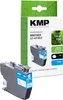 KMP Patrone Brother MFC-J1010DW LC421XLC cyan 500S. 7ml Produktbild-Vorschau 2