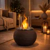 Brasier De Jardin Cheminée Au Bioéthanol Pour Intérieur Et Voir les images du produit 3