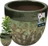 KOTARBAU® Blumenkübel Höhe 26 cm ⌀ 30 cm Blumentopf Grün Produktbild-Vorschau 1