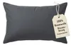 Kissenbezug 30x50 cm Anthrazit | 100% Baumwolle | Produktbild-Vorschau 1