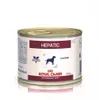 A single can of Royal Canin Veterinary Diet dog food, labeled 'Hepatic Canine'. Podgląd zdjęcia produktu