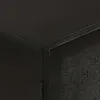 vidaXL Sideboard Schwarz 55x30x77 cm Massivholz Mango und Produktbild-Vorschau 8