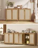 Kuchyňská skříňka VASAGLE ve stylu boho, dvířka v ratanovém Náhled obrázku produktu 3