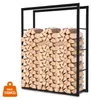 Regál na dřevo Ikodm, rozměry 150 × 80 × 25 cm, kovový, Náhled obrázku produktu 11