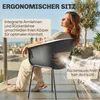 Outsunny Gartenstühle 4er Set ergonomisch Balkonstühle mit Produktbild-Vorschau 5