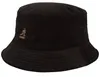 Kangol Unisex modischer Cord Bucket Fischer Hut in schwarz