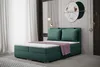 Boxspringbett Schlafzimmerbett MATRO 200x200cm in Stoff Produktbild-Vorschau 1