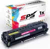 A toner cartridge and its packaging are displayed against a white background. Produktbild-Vorschau