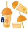 Becher mit Deckel und Strohhalm für Cocktails und Eistee Produktbild-Vorschau 5