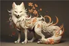 Wallario Poster - Magischer Fuchs mit floralen Details, Produktbild-Vorschau 1
