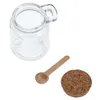 Zeller Vorratsglas, Glas/Kork, 7,2x10,5 cm, 0,24 l, Produktbild-Vorschau 4