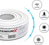 PremiumX 20m BASIC Koaxialkabel 135dB 4-fach SAT Koax Kabel Produktbild-Vorschau 3