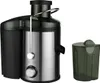 A juicer and its pulp container are displayed against a white background. Produktbild-Vorschau