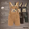 Pantaloni corti in pelle tradizionali da uomo PAULGOS - HK2 Anteprima dell’immagine prodotto 8