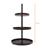 1.04 Etagere in metallo a 3 piani in nero - ca. 55 cm x Ø Anteprima dell’immagine prodotto 2