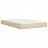 Boxspringbett mit Matratze Creme 120x200 cm Stoff Produktbild-Vorschau 11