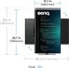 BenQ 80,0cm RD320U    16:9  HDMI/USB-C/DP sil. lift/piv  Náhled obrázku produktu 11