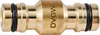 GEKA Verbindungsstecker plus-Stecksystem KTW Messing - Produktbild-Vorschau 1
