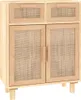 vidaXL Príborník hnedý 60x30x75 cm Borovicový masív a Náhľad obrázku produktu 2