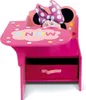 A pink Minnie Mouse themed desk and storage chair for children. Anteprima dell’immagine prodotto