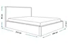 Doppelbett mit Bettkasten 160x200 Kyoto - Lattenrost, Produktbild-Vorschau 8