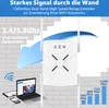 VSIUO WLAN Verstärker Repeater mit 1200 Mbps 400 m², Produktbild-Vorschau 2