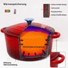 osoltus Bräter Schmortopf Gusseisen Topf 26cm 5,9 Liter Produktbild-Vorschau 7