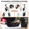 COSTWAY Rollator 5-Fach für Wohnung, Gehhilfe Indoor Produktbild-Vorschau 8