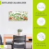 ARTland Wandbild Alu für Innen & Outdoor Afrikanischer Produktbild-Vorschau 3