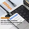 Kábel USB-C 3.2 typu C 5A PD 100W rýchlonabíjací kábel pre Náhľad obrázku produktu 5