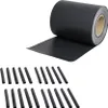 35M PVC Zaunfolie Anthrazit Sichtschutz Rolle blickdicht Produktbild-Vorschau 2