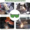 OKWISH Schutzbrillen mit Seitenschutz, Arbeitsbrille, Produktbild-Vorschau 2