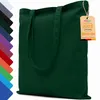 EllaTex Baumwolltasche 28x32 cm – Stoffbeutel aus 100% Produktbild-Vorschau 1