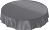 Tischdecke Wachstuch PVC abwaschbar Einfarbig Anthrazit Produktbild-Vorschau 1